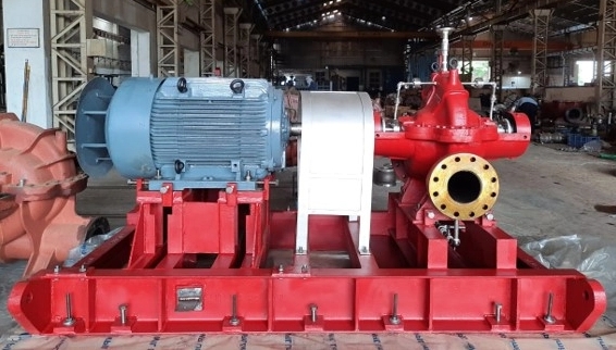 Horizontal fire pump systems installed for L&T Hydrocarbon at IOCL Paradip in Odisha, India
