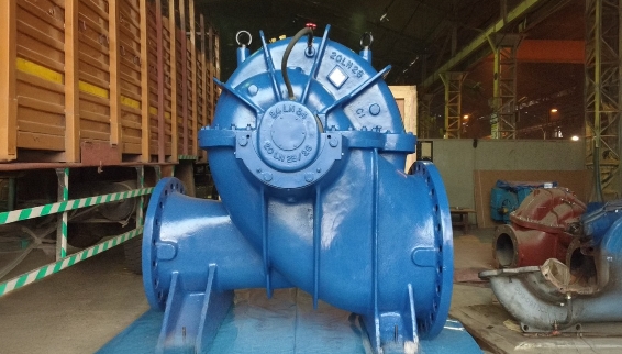 Split case pumps installed at Maithon Power Plant in Jharkhand, India