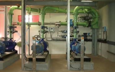 Roodeplaat Dam water treatment works