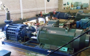 Chileka pumping station for Blantyre Water Board of Government of Malawi in Africa