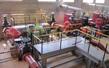 Durgapur Steel Plant in West Bengal for the Steel Authority of India (SAIL)