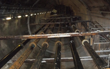 Submersible drainage pumps installed at the Sudbrook Pumping Station under UK Network Rail